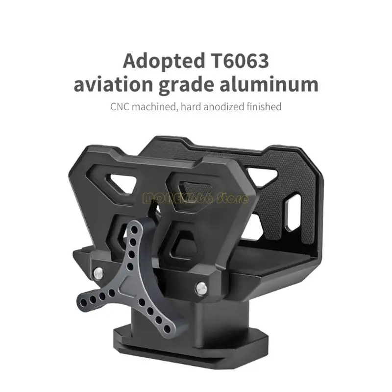 F62C 소총 안장 클립 어댑터 사냥 및 야외 촬영 QR 보드