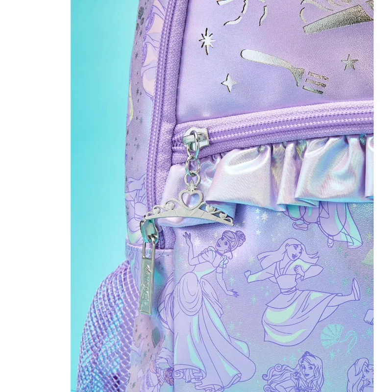 New Disney Australian Smiggle Crown Princess Children\'S School Bag Stationery Pen Box Lunch Bag Backpack Student Girl Gifts