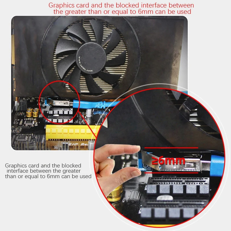 Agregar tarjeta PCI-E Riser PCIE PCI-Express X1 a X4 Riser PCI E Riser tarjeta extender adaptador con Cable de extensión USB3.0