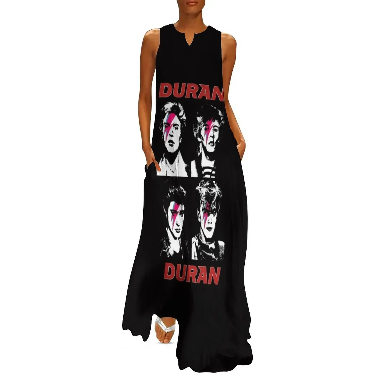 

rhodes 4 Classic Long Dress loose women's dress prom dress evening women