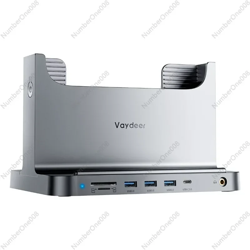 Applicable To Apple Mac Mini Host Base Multifunctional Notebook Vertical Stand Computer Storage Rack Docking Station