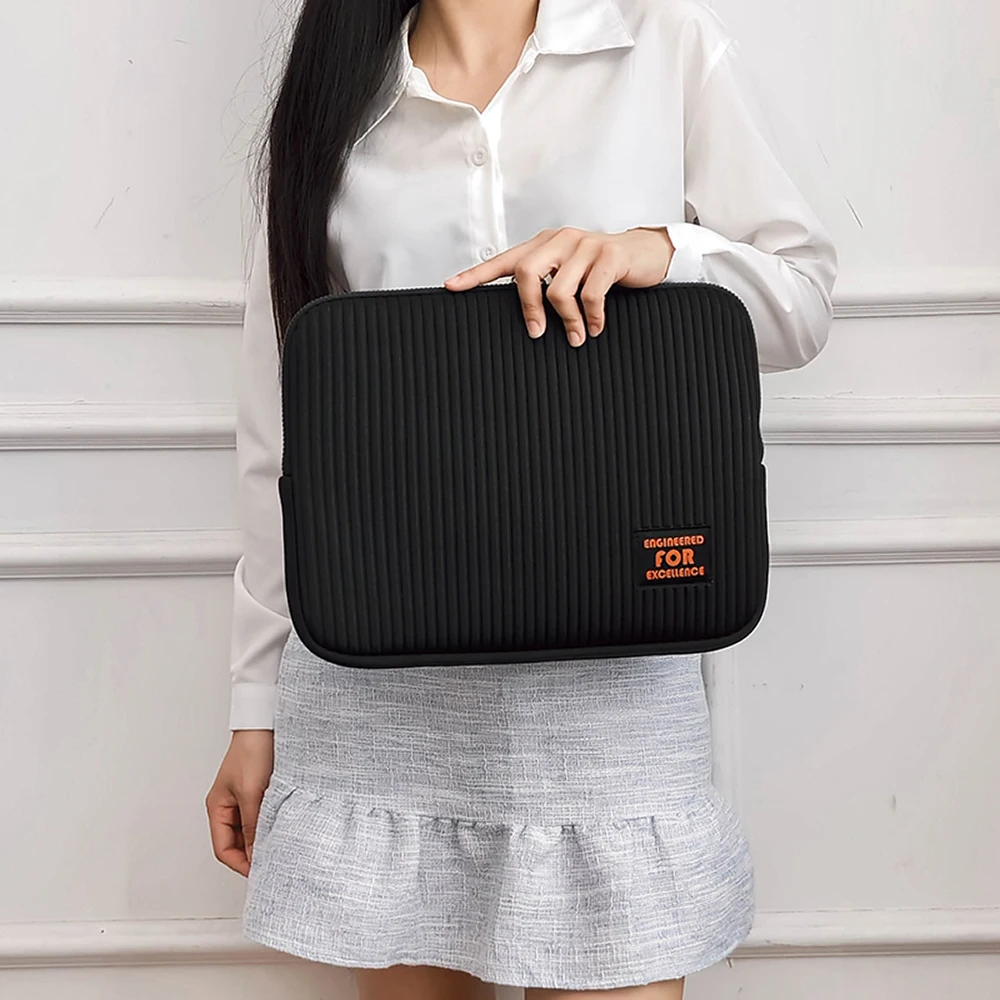 حقيبة كمبيوتر محمول لجهاز MacBook مقاس 9-16 بوصة، Dell، HP، Lenovo، حافظة كمبيوتر محمول واقية مقاومة للصدمات لأجهزة الكمبيوتر المحمولة مقاس 11 13 14 15 16 بوصة