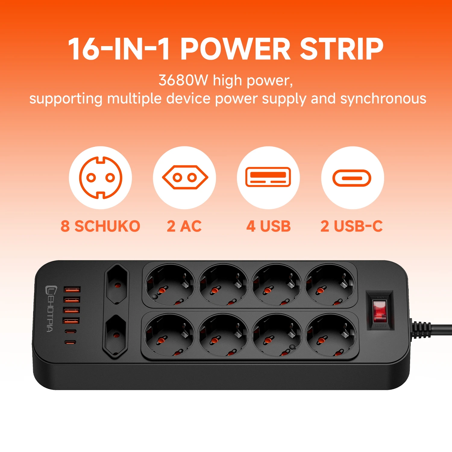 Thumbnail 2 - #25 Latest Extension Cords Offers