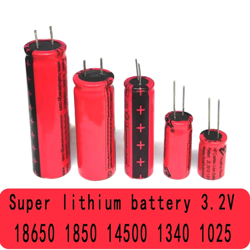 Original super lithium iron phosphate HFC series 3.2V cylindrical 18650 1850 14500 1340 1025