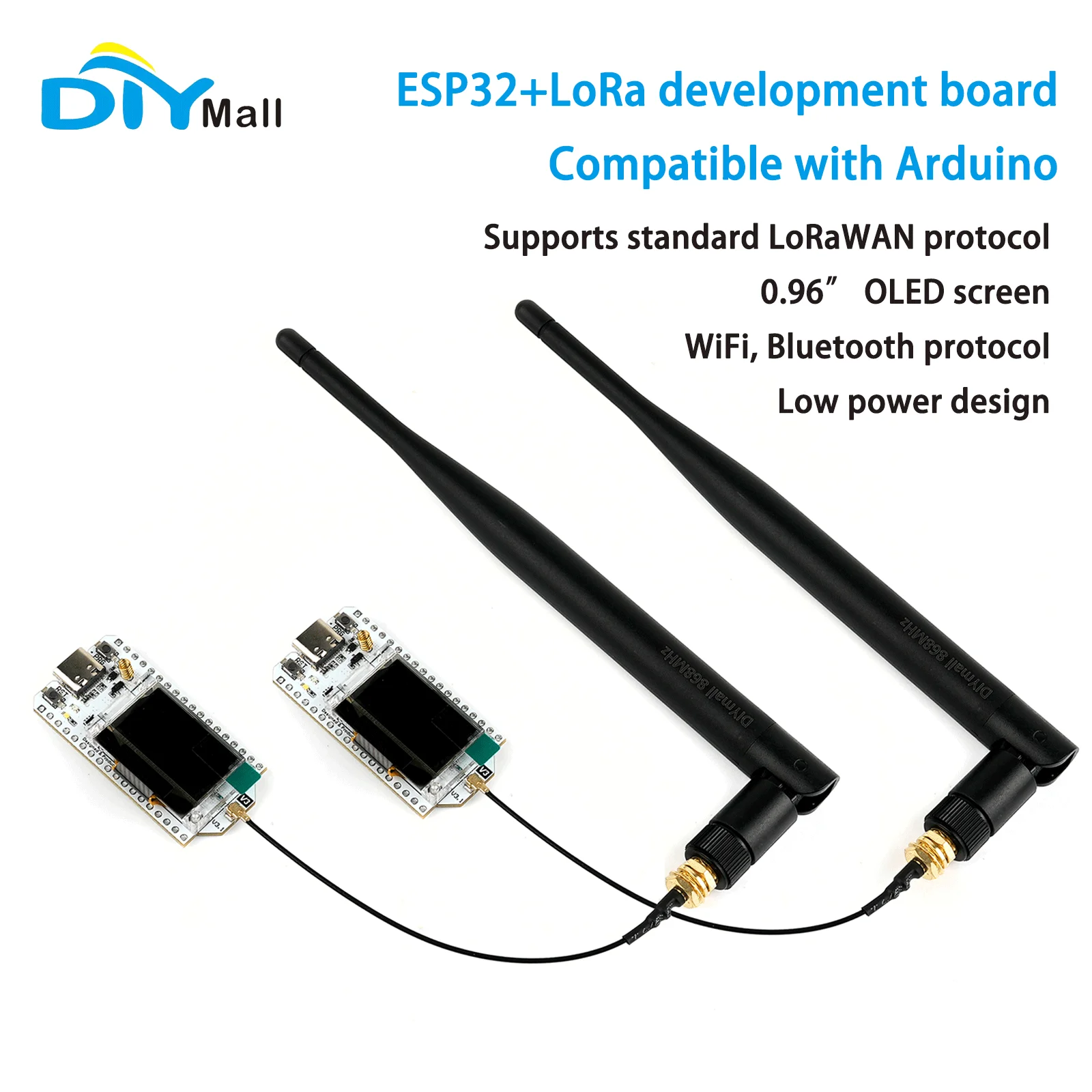 2-set-heltec-lora32-v3-node-development-board-lora-32-sx1262-esp32-s3-wifi-ble-with-5dbi-sma-male-antenna-for-meshtastic