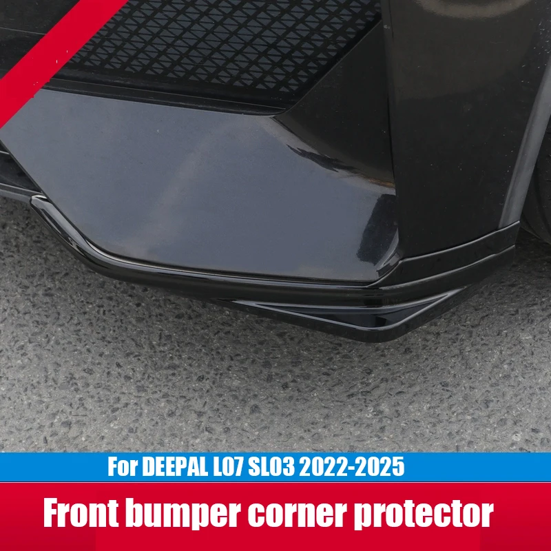 

For DEEPAL L07 SL03 2022 2023 2024 2025 Car front bumper protection device ABS material exterior protective component