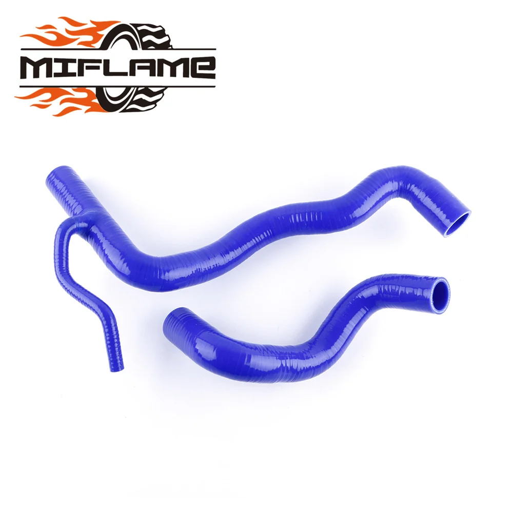 For Toyota RAV4 2.0L 2.4L L4 2005-2012 (06 07 08 09 10 11) Silicone Radiator Coolant Hoses Kit