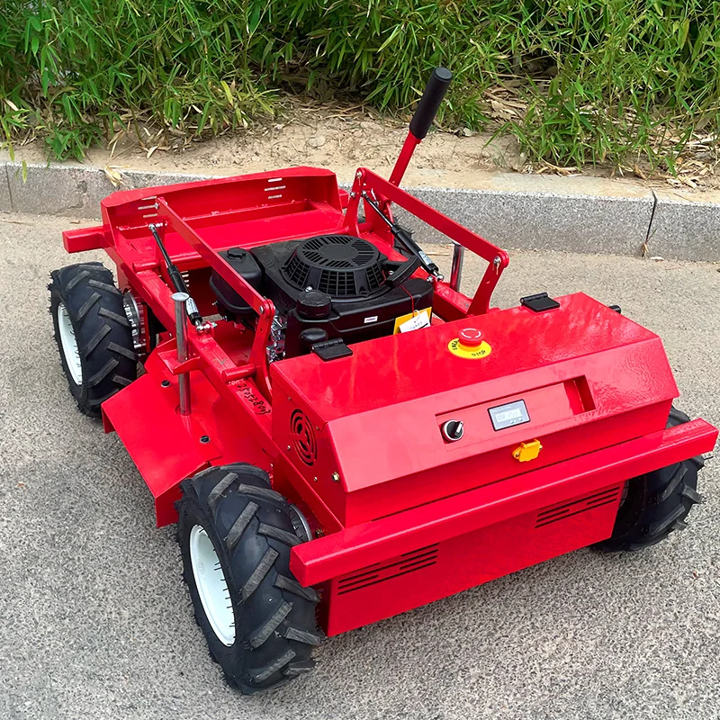 カスタマイズ可能な自走式芝刈り機ロボット、ゼロターン、ユーロ5排出ガス規制適合、家庭菜園向けカスタマイズ対応