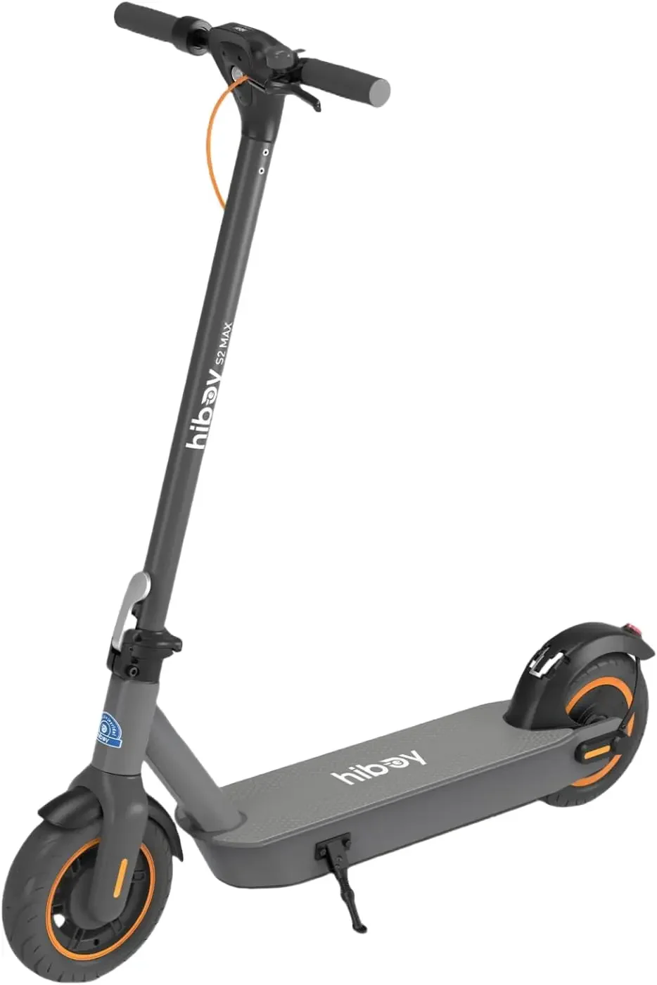 Electric Scooter, 40.4 Mi Long Range & 19 MPH, 650W MAX Motor Power, 10'' Pneumatic Tires, Split Hub Set, Dual Brak