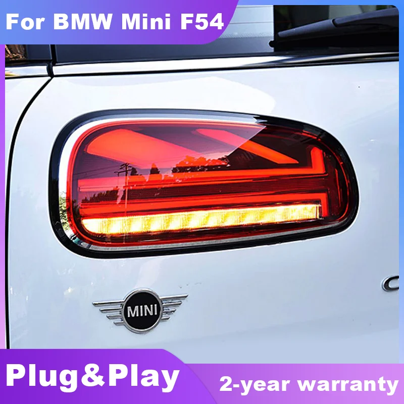 Car Styling LED Rear Tail Lights Taillights for BMW MINI F54 Clubman 2015-2022 Sequential Amber Turn Signal Brake Reverse Lights