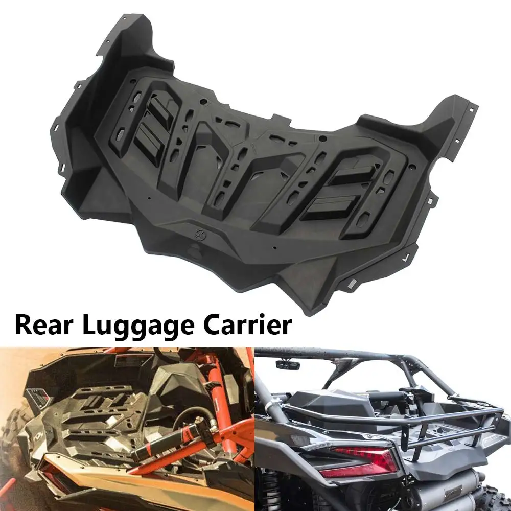 

For Can-Am 2018 Maverick X3 MAX Turbo R 1PCS Rear Luggage Carrier Accessory Plastic Black