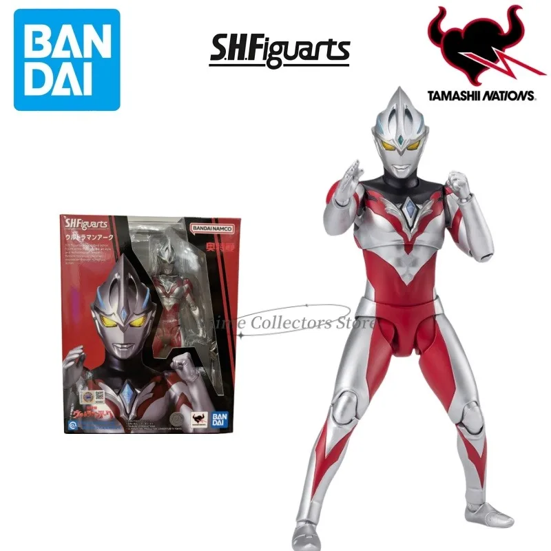 In Magazzino Originale Genuine BANDAI S.H. Figuards SHF Ultraman Ace Anime Action Figure Ornaments Toys for Kids Gifts