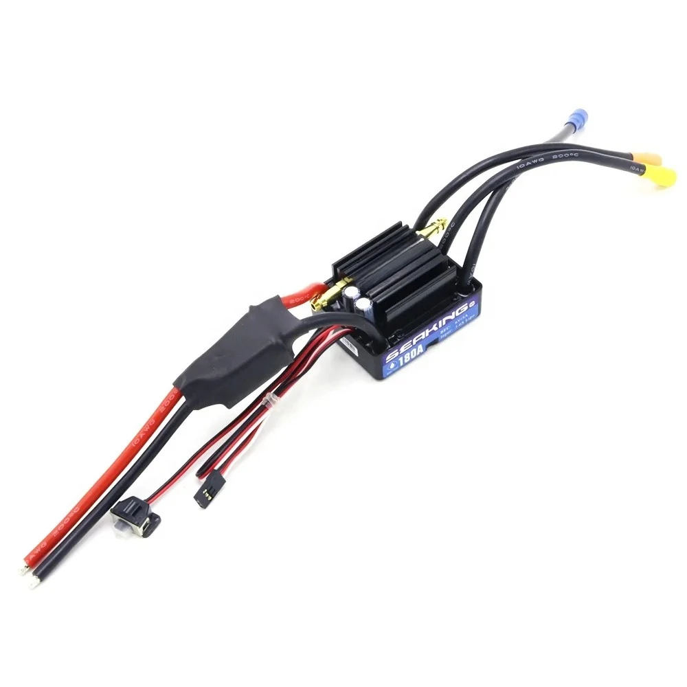 CSKY HobbyWing SeaKin V3 180A BL Motor ESC 6V/5A BEC for RC R/c Racing Boat