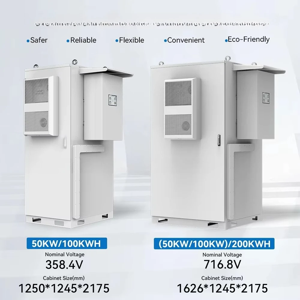 نظام تخزين الطاقة الشمسية العاكس الهجين الصناعي 100KW 200kWh LiFePO4 بطارية ليثيوم أيون تخزين شبكة تبريد الهواء Lovsun