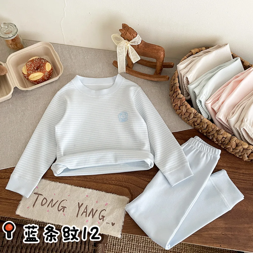 Children's autumn clothes, autumn pants, pure cotton A-class boneless velvet pull frame, autumn and winter men's and women's sle