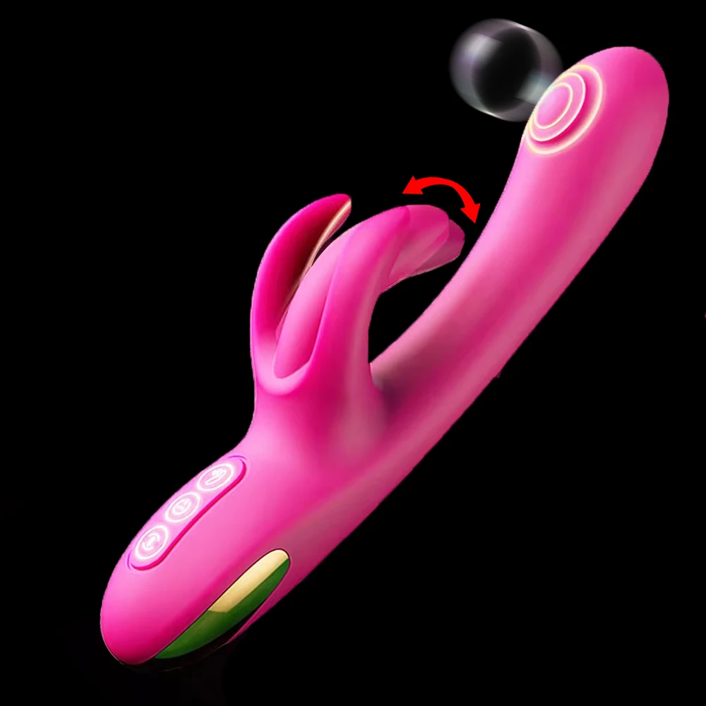 G Spot Dildo Vibrator Adults Sex Toy for G spot Clitoral Stimulator Waterproof Vibration Flapping Vibrating Female Sex Toy