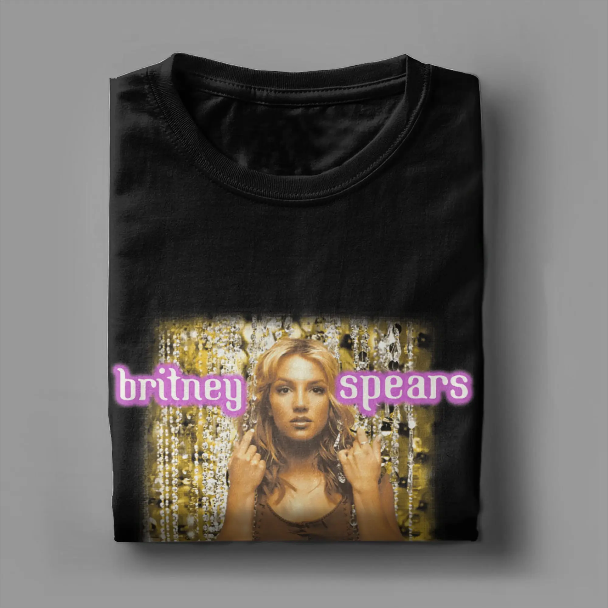 

Britney Spears Men T Shirt Leisure Tees Short Sleeve Round Collar T-Shirts Cotton Plus Size Tops