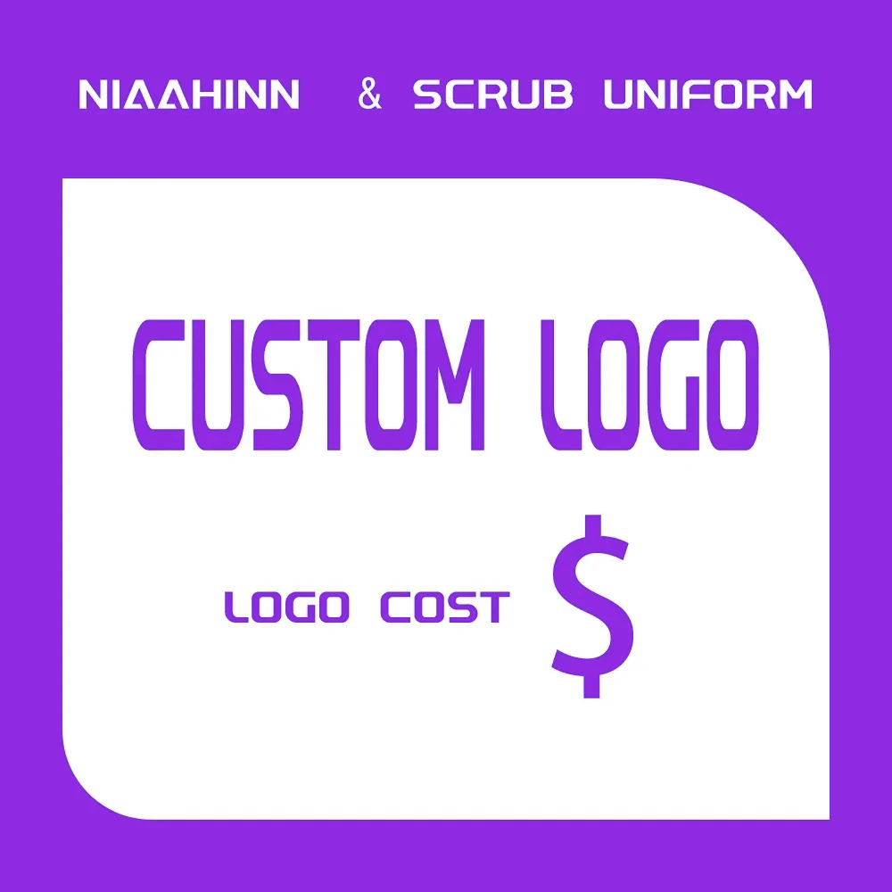 Embroidery or Printing Logos Nurse Uniform Scrub Women Embroidery Logo,custom Logo