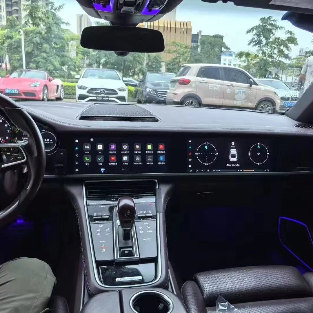 

12.3 Inch Car For Player Android Radio Touch Screen GPS Navigation CarPlay DSP For Macan 2018-2022