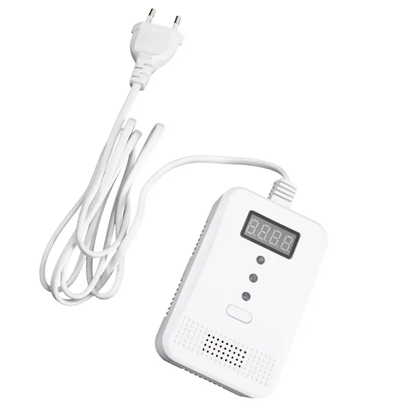 B29C-Voice Activated Digital Display Type Carbon Monoxide Combustible Gas Detector Composite Alarm System