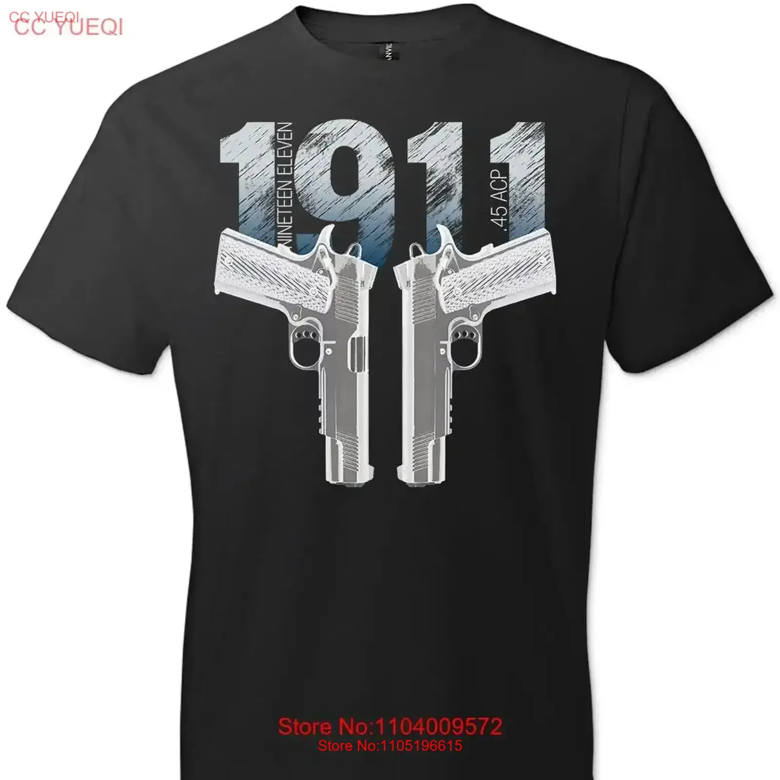 Model 1911 Colt Pro Gun Rights 2nd Amendment 100 Cotton Men T Shirt vintage Washed Stylish homme Versatile Breathable Slightly
