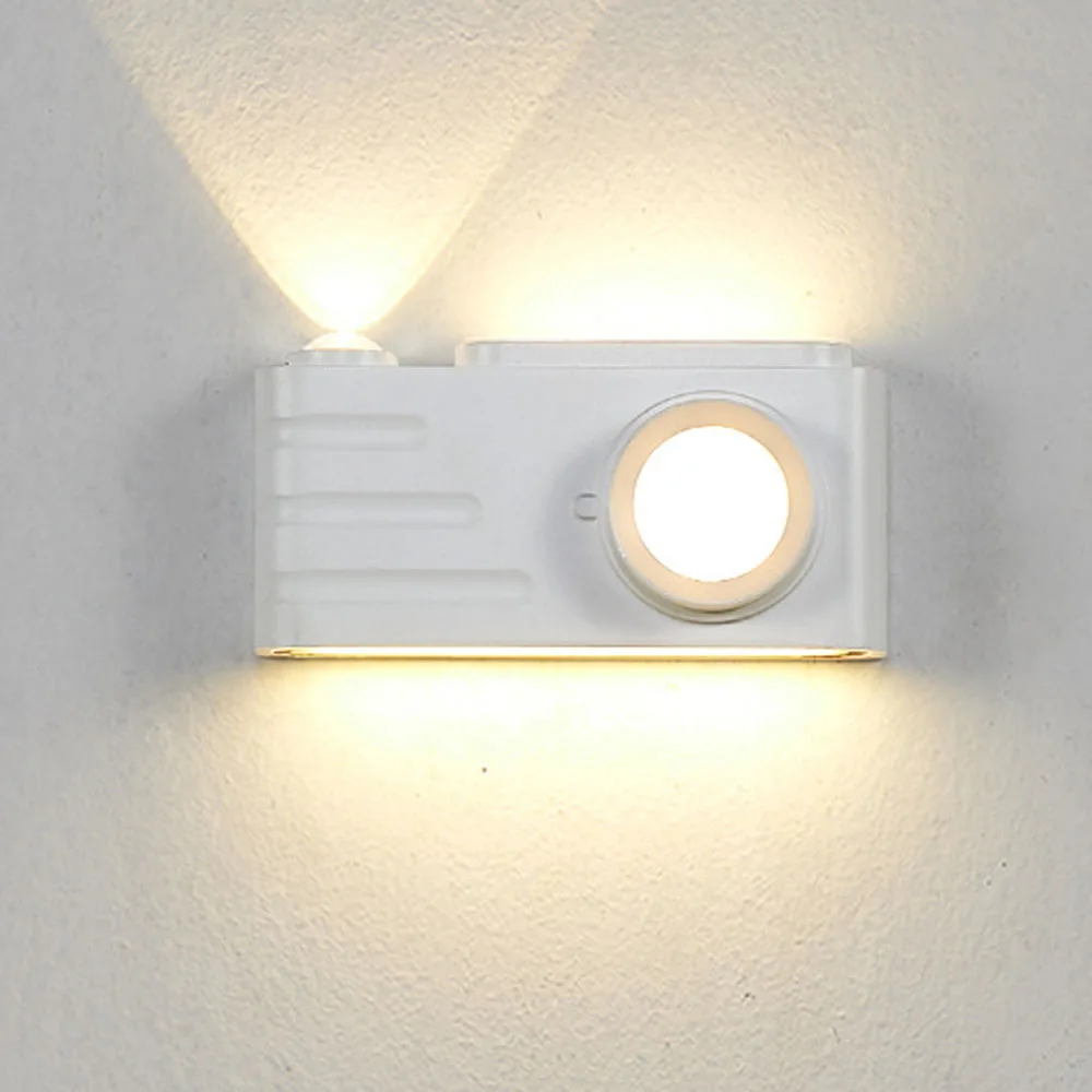 Outdoor LED Wall Light Waterproof Unique Creative Decorative Indoor Corridor Staircase Wall Lamp Fixture