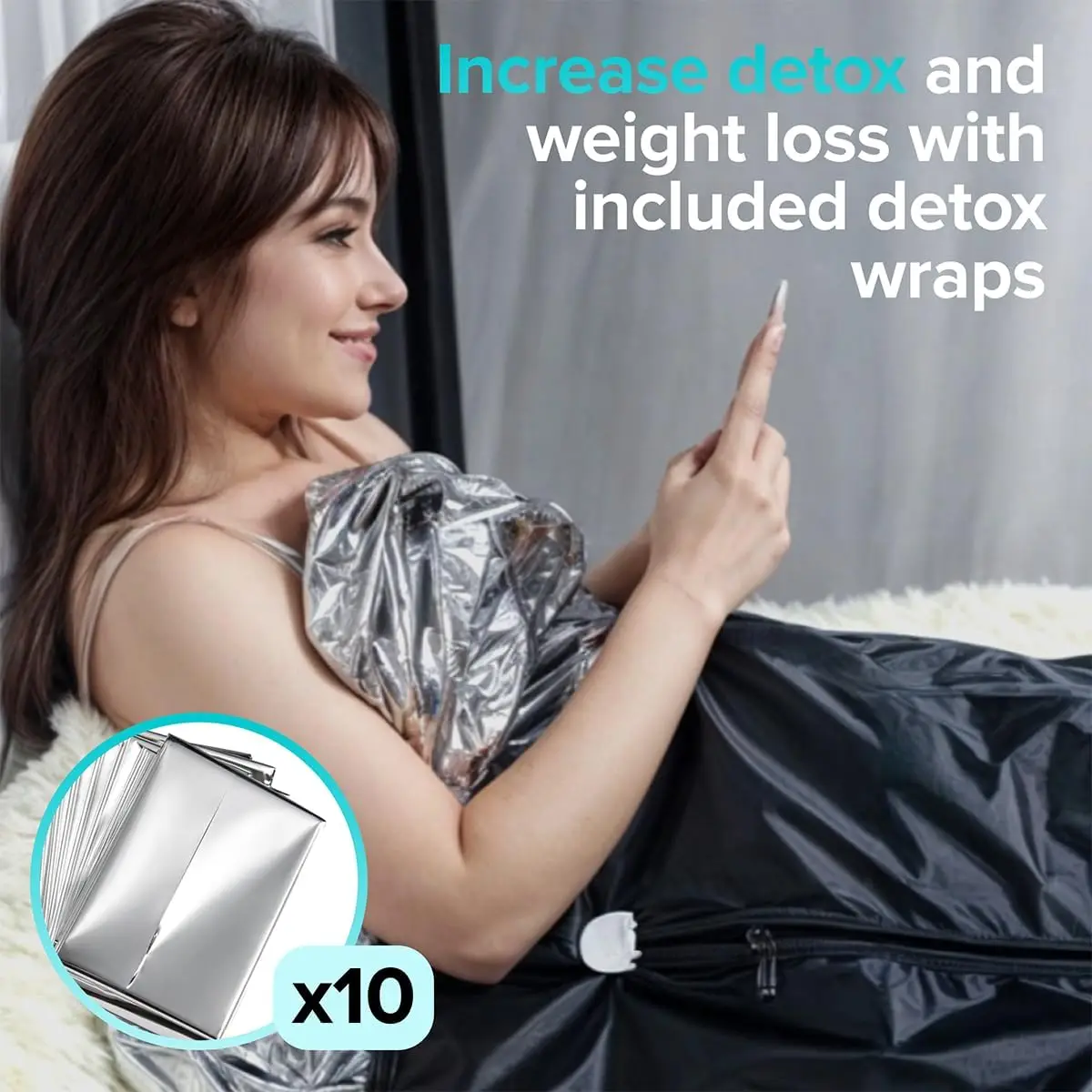 Portable Far Infrared Sauna Blanket 5