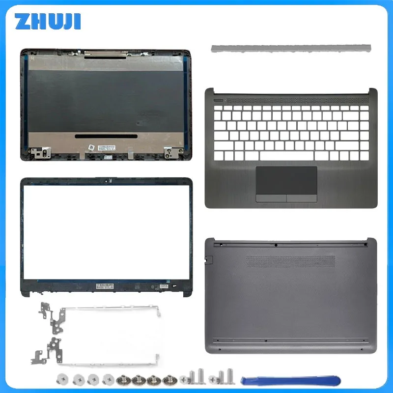 

For 14-CF 14-DF 14-DK 14-DP 14S-CR 14S-CF 240 245 G8 G9 340 G5 TPN-I130 TPN-I135 LCD Back Cover Bezel Palmrest Bottom Case Gray