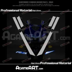 For YAMAHA R3 Head Motorcycle car stickers reflective decorative stickers fairing stickers