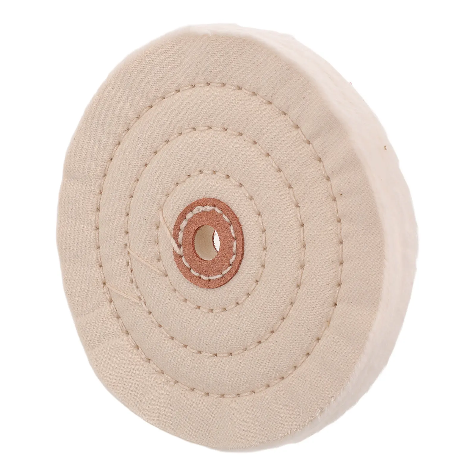 18 Count White Cloth Polishing Wheel Set Flat Cotton Buffing Wheel for Metal Mirror Polishing and Surface Smoothing