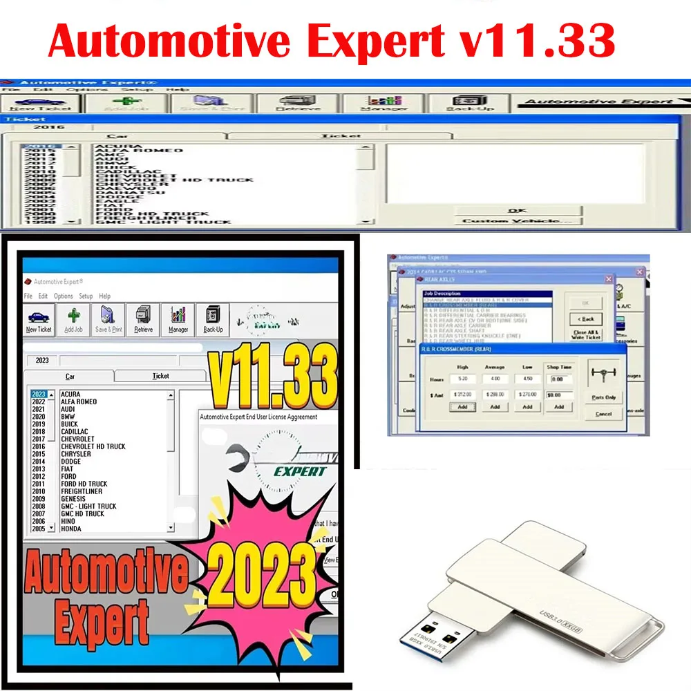 2023 Automotive Expert V11.33 with Crack Management Software+ TIME unexpire patch for unlimited install with install video guide