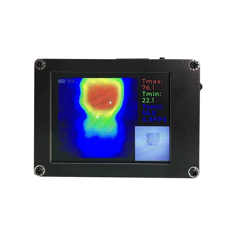 TICAM1 Infrared Thermal Imaging Camera With 200MP Visible Light Lens Thermometer Temperature Detect Floor Heating