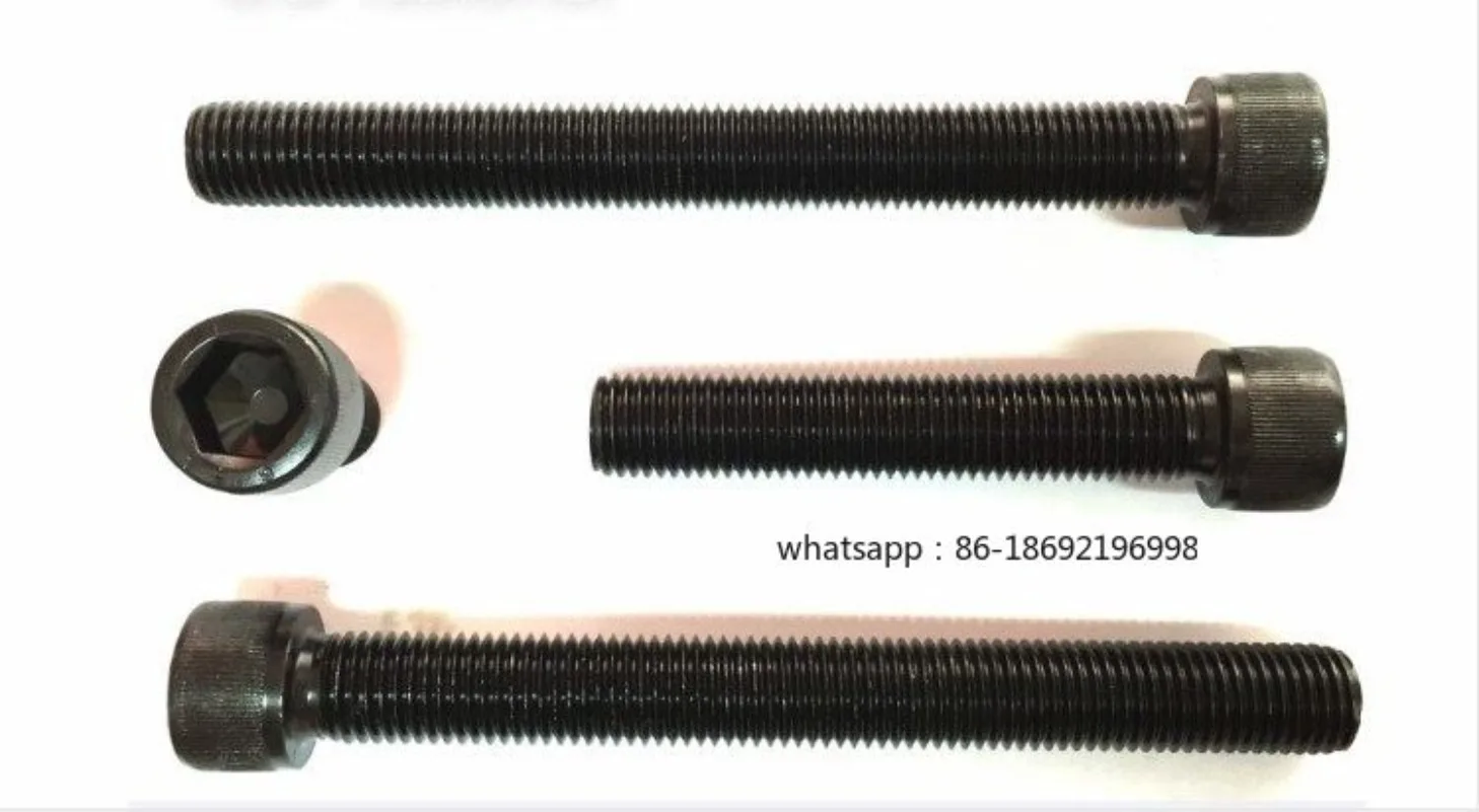Suitable for Shuhua Treadmill Accessories Adjustment Running Belt Roller Screw M8 Black Full Tooth Allen Socket Screw