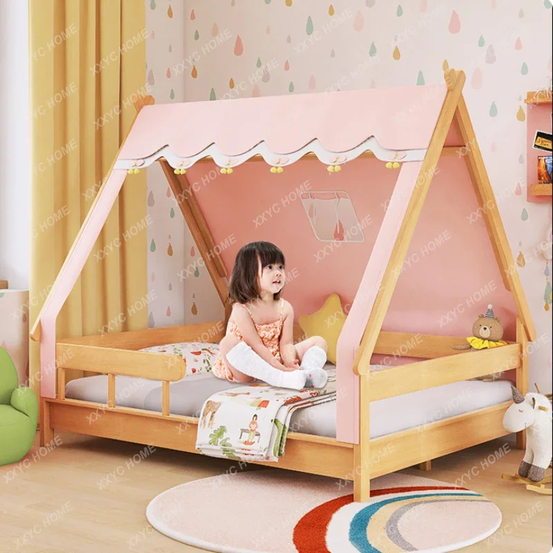 Drawers House Floor Children Beds Modern  Design Frame Children Beds Multifuncional Mueble Infantil Bedroom Furniture YQ50CB