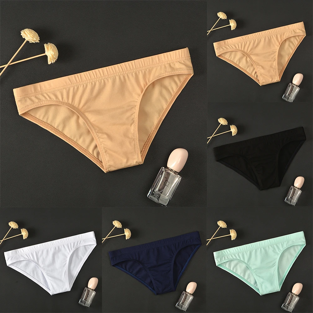 Mens Cotton Bikini Briefs - Low Rise Underwear - usage example