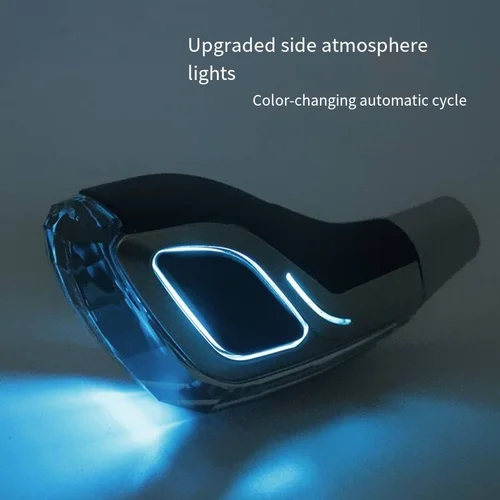 Imagen 2 del producto La perilla de palanca de cambios de cristal es adecuada para Toyota/Mitsubishi/Volkswagen/R135-246/135-24R/Mazda/KIA/Nissan/Suzuki/Subaru/LED siete colores