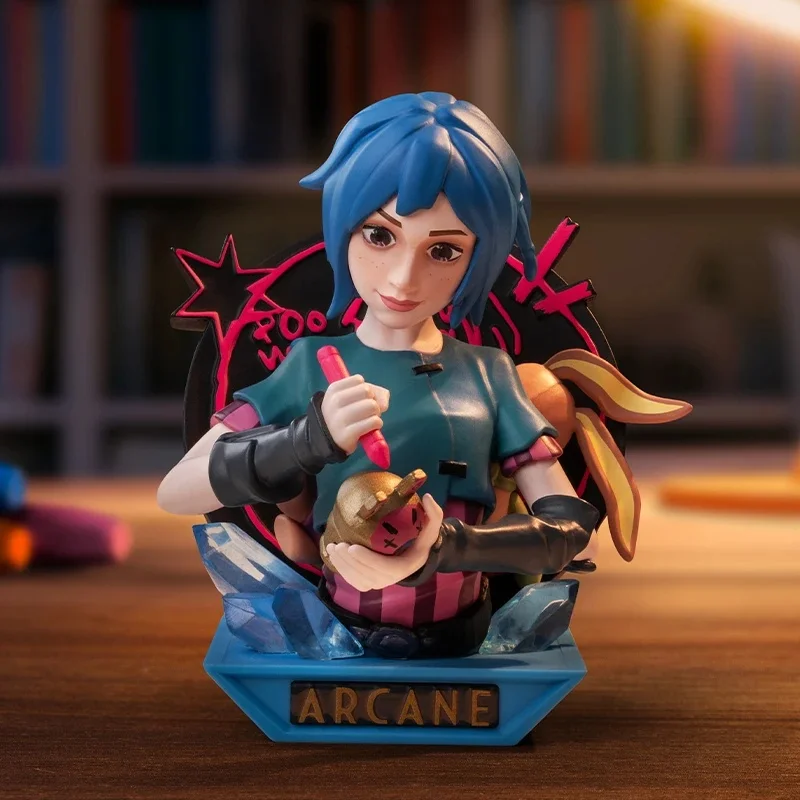POP MART League of Legends: Arcane Series Mystery Box Genuine Blind Box Guess Toys Bag Ornament Figurines Home Decor Desktop - view 3