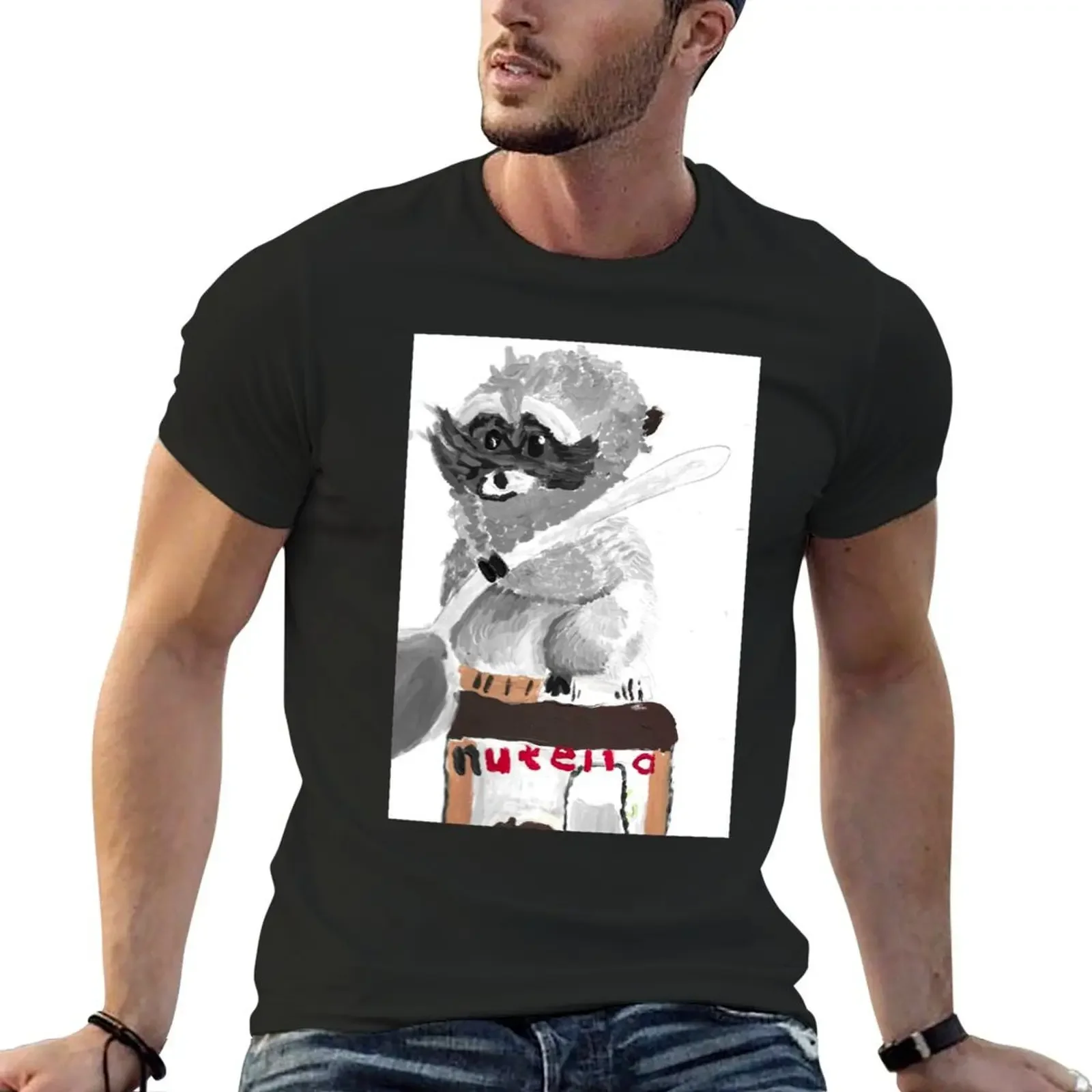 

Choco Loves Nutella T-Shirt anime figures customs design your own graphic t shirts vintage t shirts fitted t shirts for men