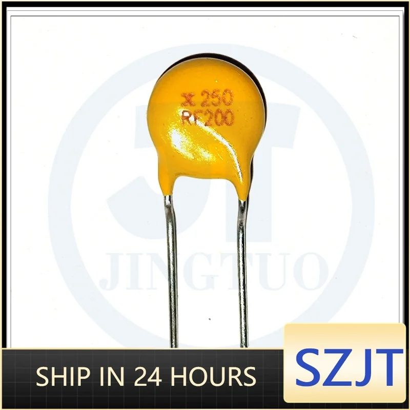 Resettable Fuse 250V 0.2A 200mA TRF250-200 RF200 PPTC Thermistor