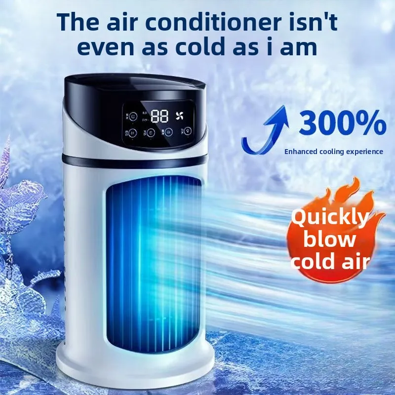 Air Conditioning Fan Office Dormitory Small Cooling Fan Cooler Refrigeration Small Air Conditioning Mini Air Conditioning
