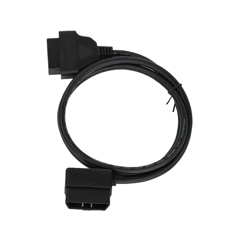 Super Sale Car OBD2 Extension Connector Auto Diagnostic Tool Cable OBDII Scanner Cable 16pin Male to Female Adapter