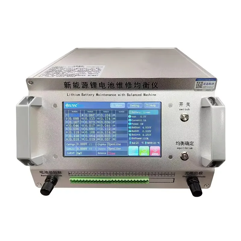 Heltec Lithium Battery Equalizer 2‑24S 2‑32S 4‑25A NCM LiFePO4 LTO Battery Pack Balancer Auto Balance Repair Instrument