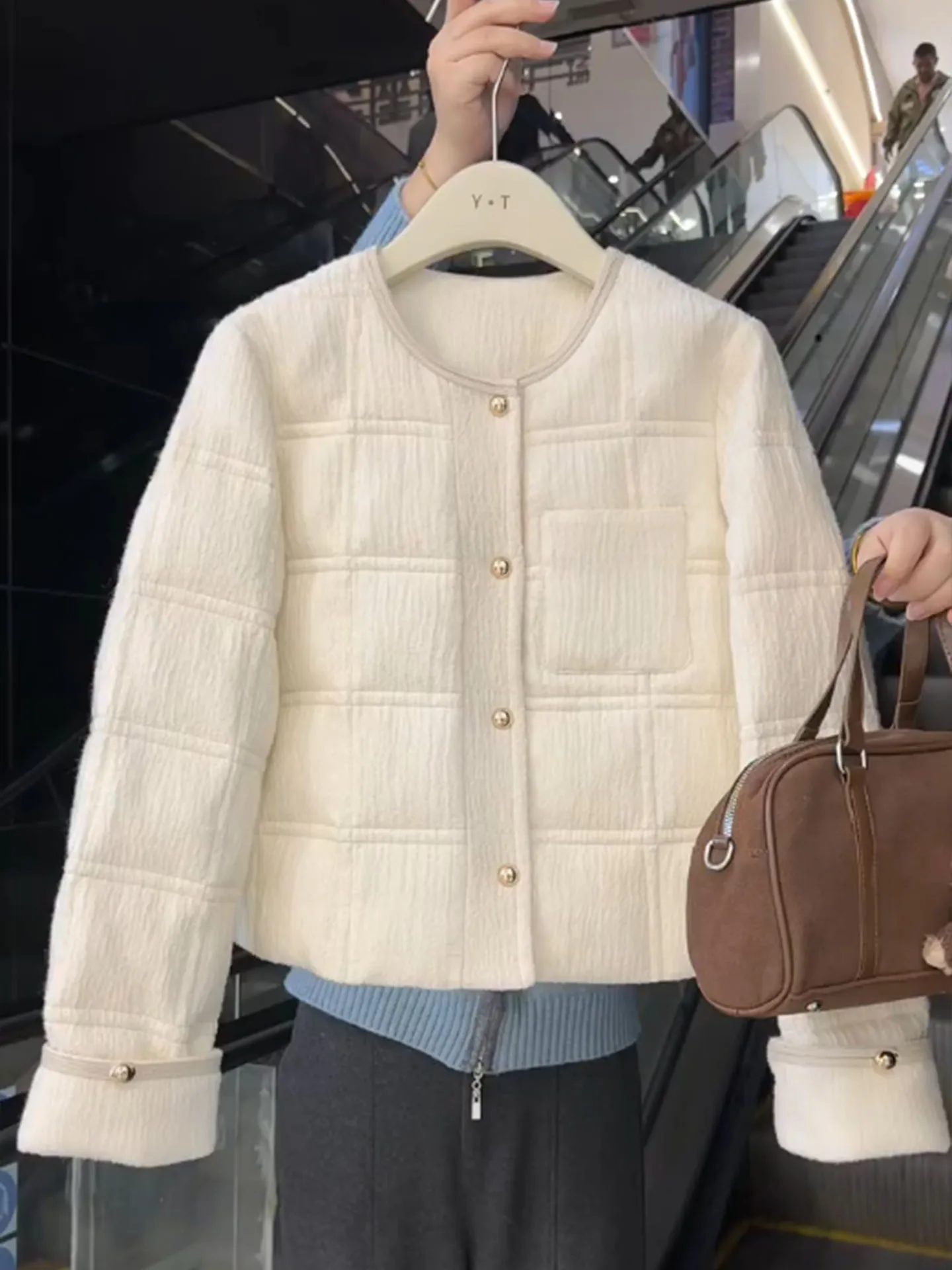 

Новый китайский Sle белый ортопедический Jaet женский зимний теплый верхняя одежда модный повседневный длинный свек с высокой талией