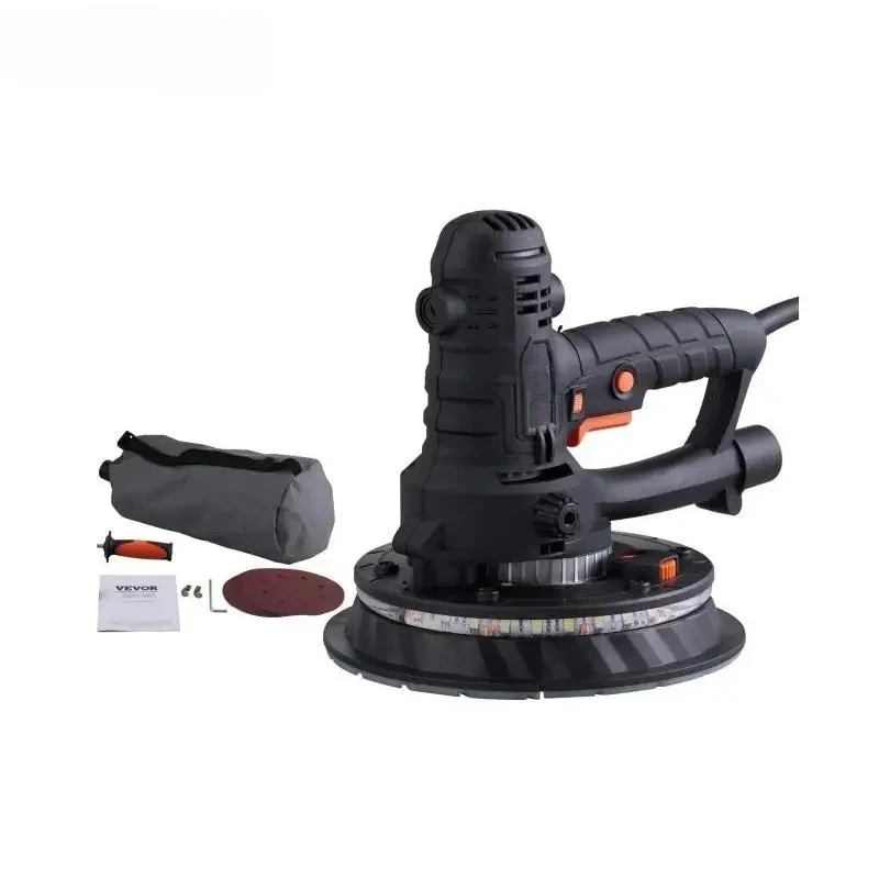 Variable Speed Wall Sander with Automatic Vacuum Dust Collection System and Dual LED Lights, 1200-2300 RPM