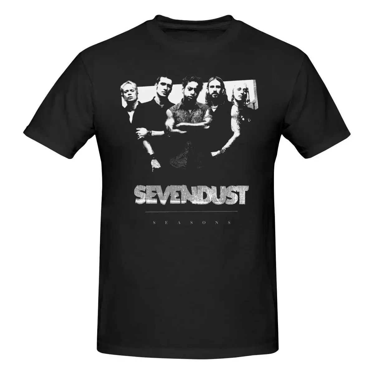 Sevendust Men's Classic Unisex Cotton T-Shirt for Men & Women, Classic Tee