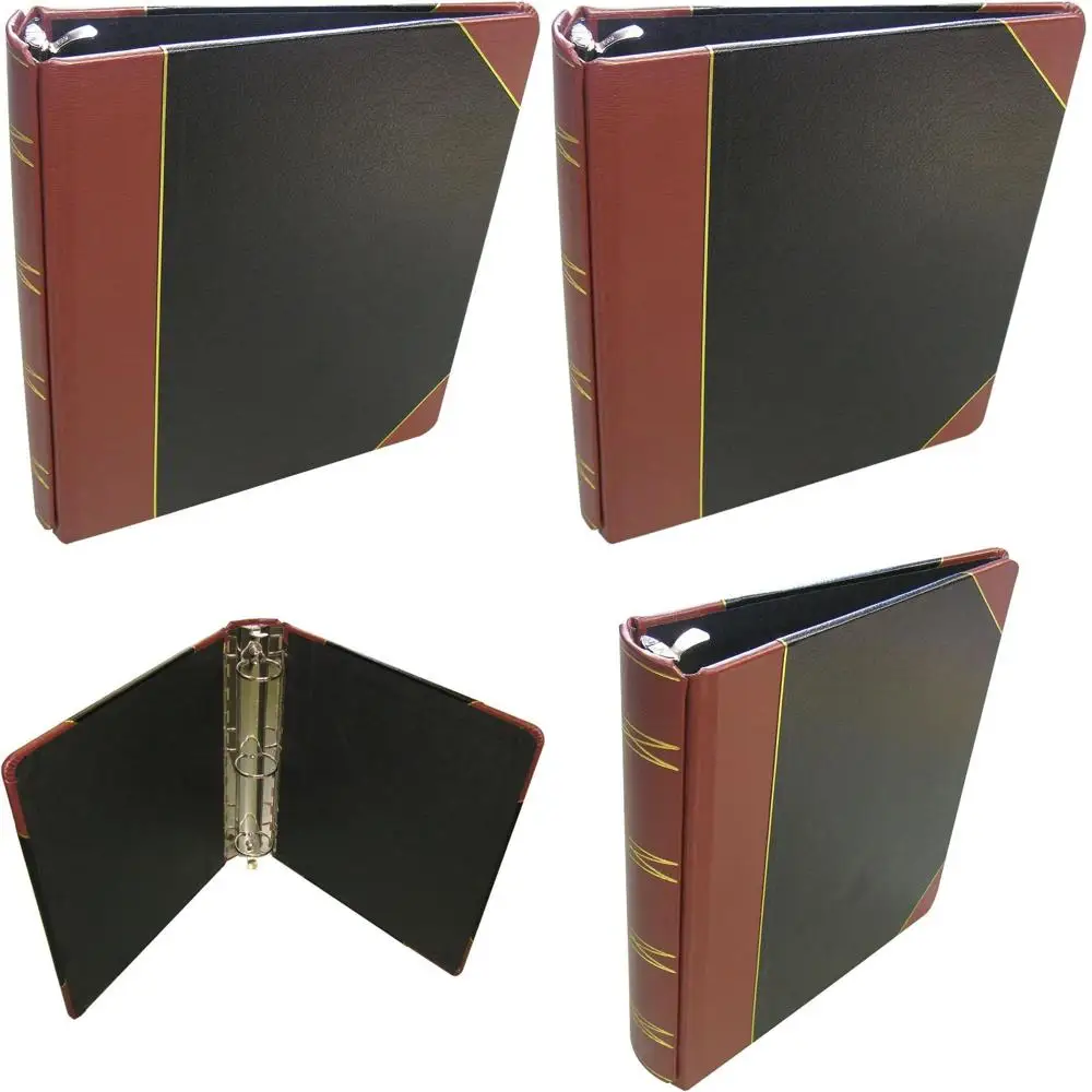 

Кожаный ежедневник на 3 кольцах, 8,5 x 11 дюймов, только обложка.