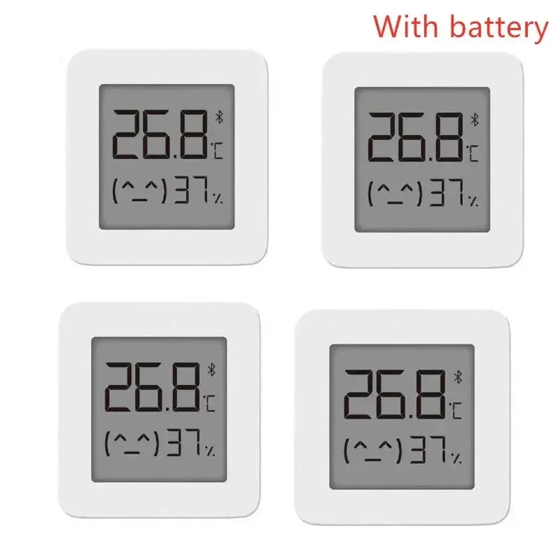 Original Xiaomi Mijia Bluetooth Thermometer 2 Wireless Humidity Smart Electric Digital Hygrometer Thermometer For Xiaomi APP