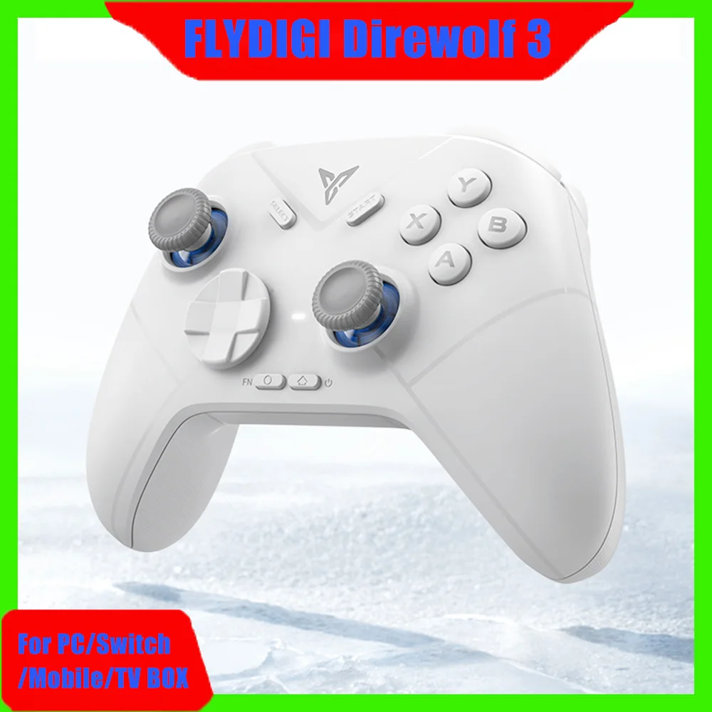 Flydigi Direwolf 3 Wireless Gamepad Bluetooth Gaming Controller Self-develped Joystick Hall Effect Linear For PC/NINTENDO SWITCH