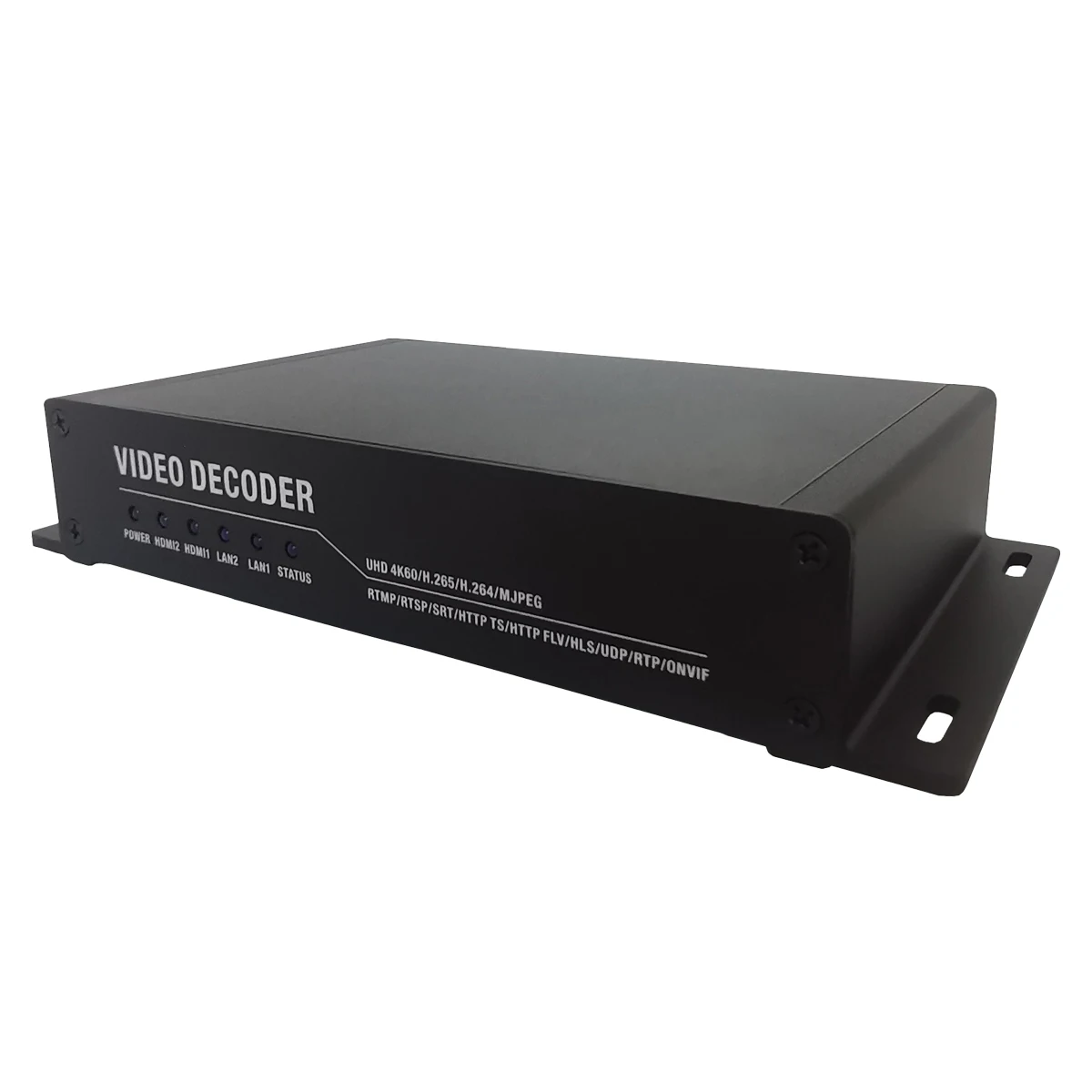 Digital 4K Supporting HD MI H265 Video  Audio Decoder IP Streaming youtube Video Decode