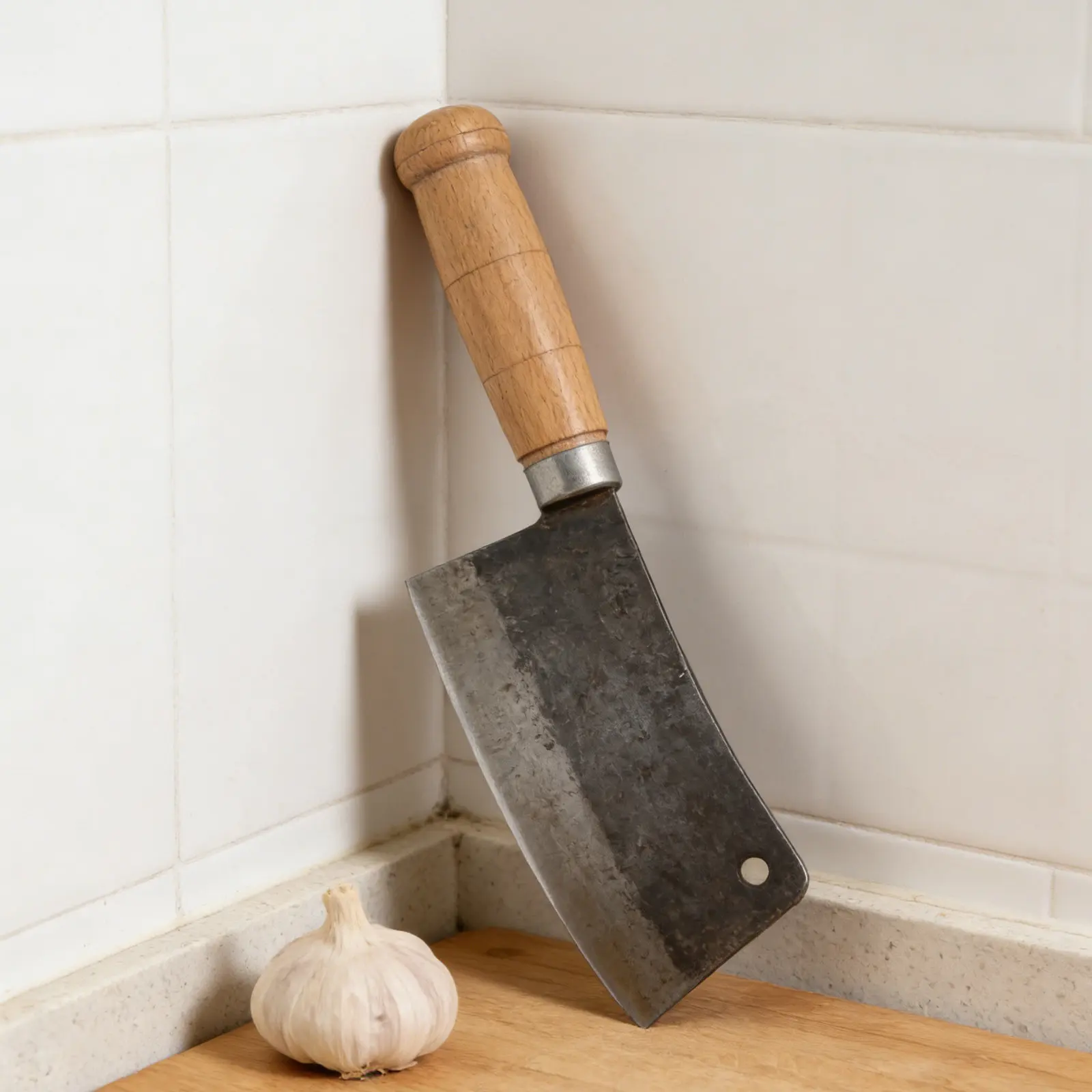 Traditional Wooden Cutter Handle for Kitchen Knives - Universal Octagonal Wa Style Replacement Grip Comfortable Secure view 4